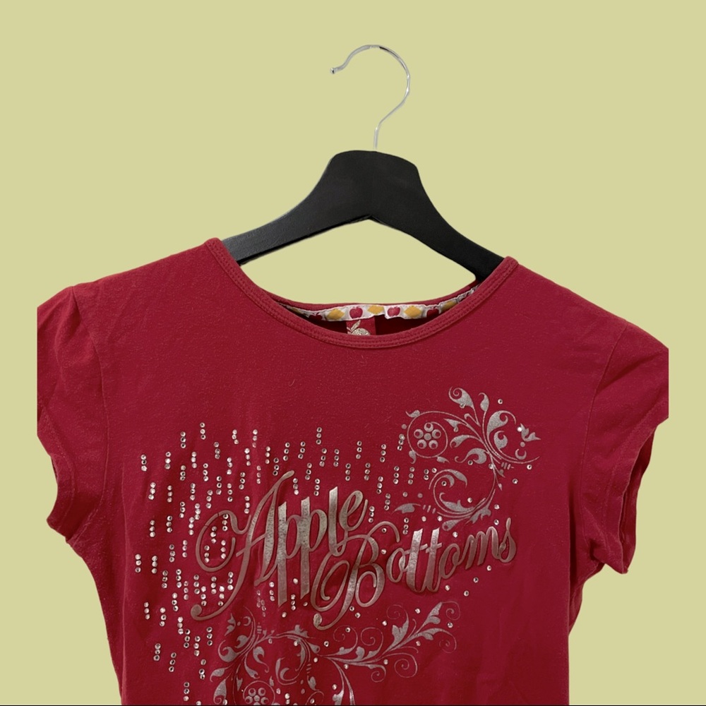 Apple Bottoms Red tee